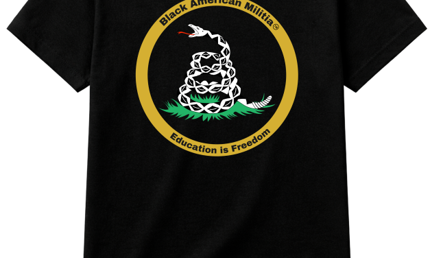 Black American Militia T-Shirts